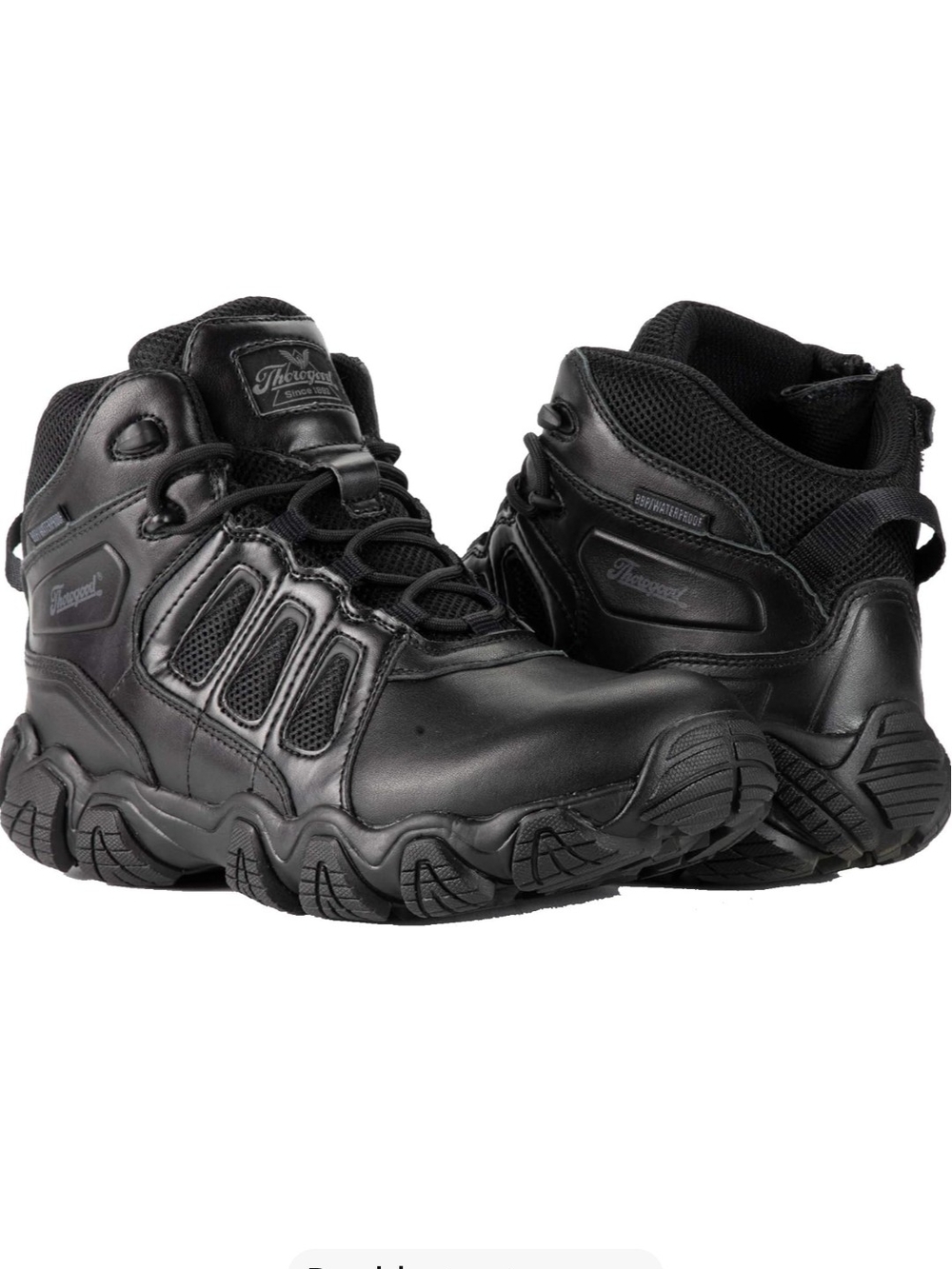 Thorogood Crosstrex 6" BBP Waterproof Tactical Boots with Zipper